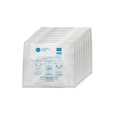 Hoover Disposable Vacuum Bag, Type CC1, 4 PK AH10363